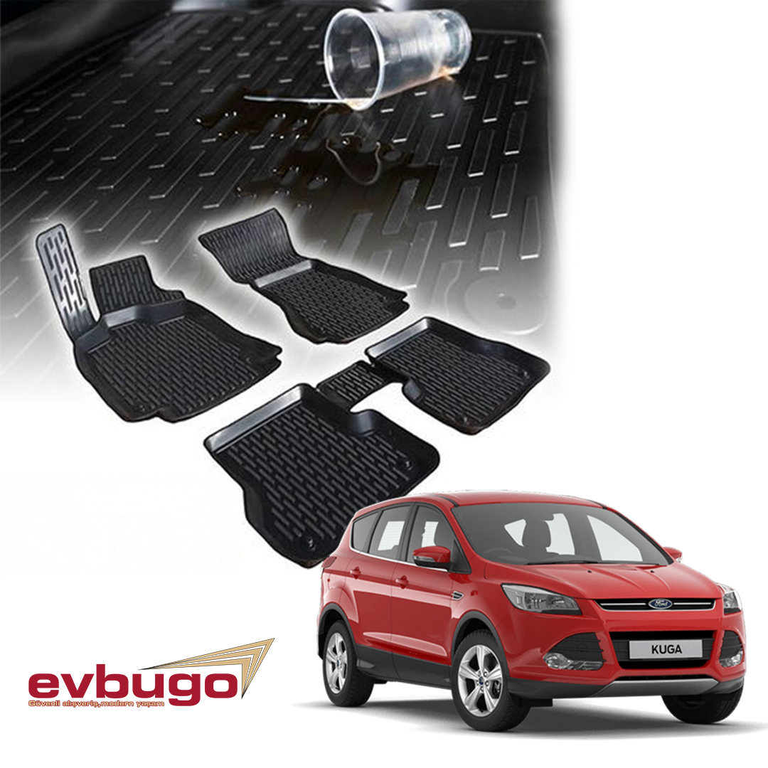 3D PASPAS SİYAH FORD KUGA 2008-2012